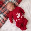 Clothing Dandelion Knitwear | Red Reindeer Knitted Set