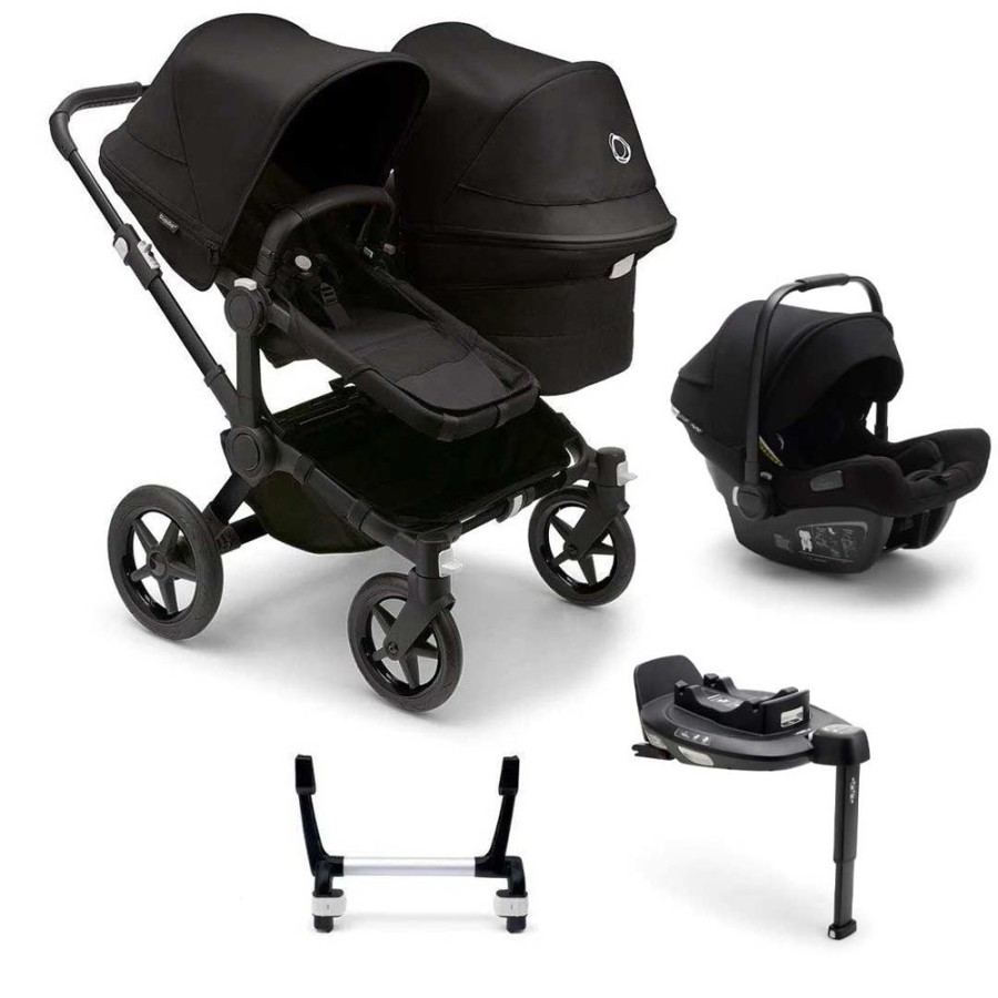 Prams & Pushchairs Bugaboo | Bugaboo Donkey 5 Duo Pushchair Travel System Bundle With Turtle Car Se