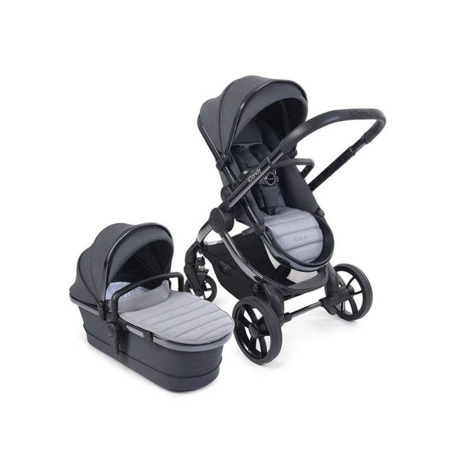 Prams & Pushchairs iCandy | Icandy Peach 7 Travel Bundle With Pebble 360 & Base - Phantom/Truffle