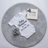 Personalised Millie & Ralph | Personalised 'Baby... Due' Announcement Vest