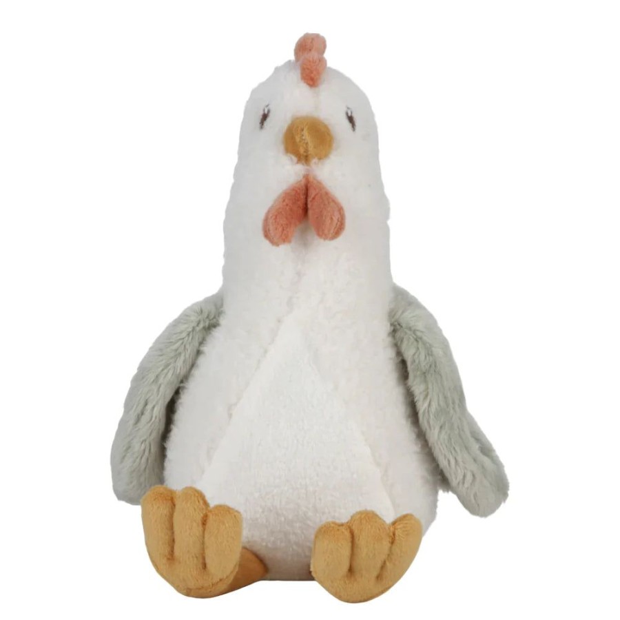 Nursery & Home Little Dutch Soft Toys | Little Dutch Little Farm - Cuddle Chicken - 17Cm