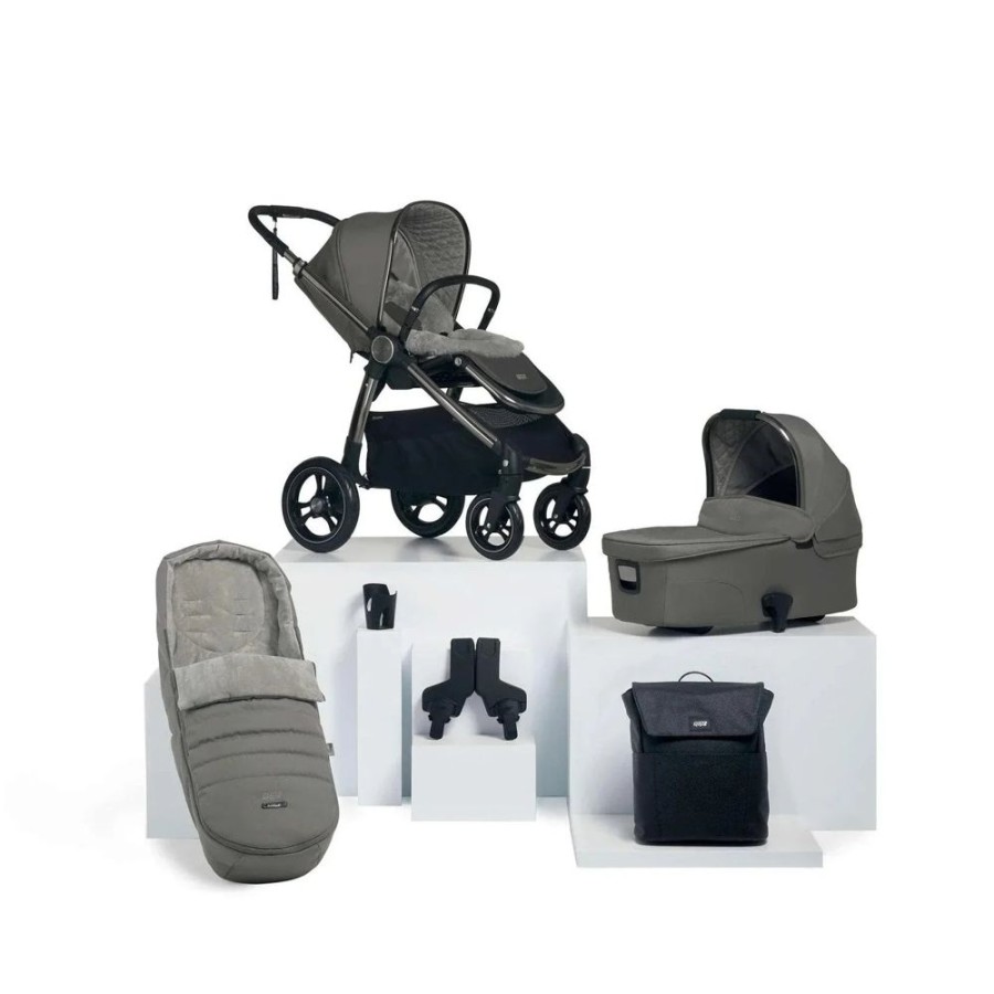 Prams & Pushchairs Millie & Ralph | Mamas & Papas Ocarro Complete Bundle With Cybex Aton B2 Carseat & Base