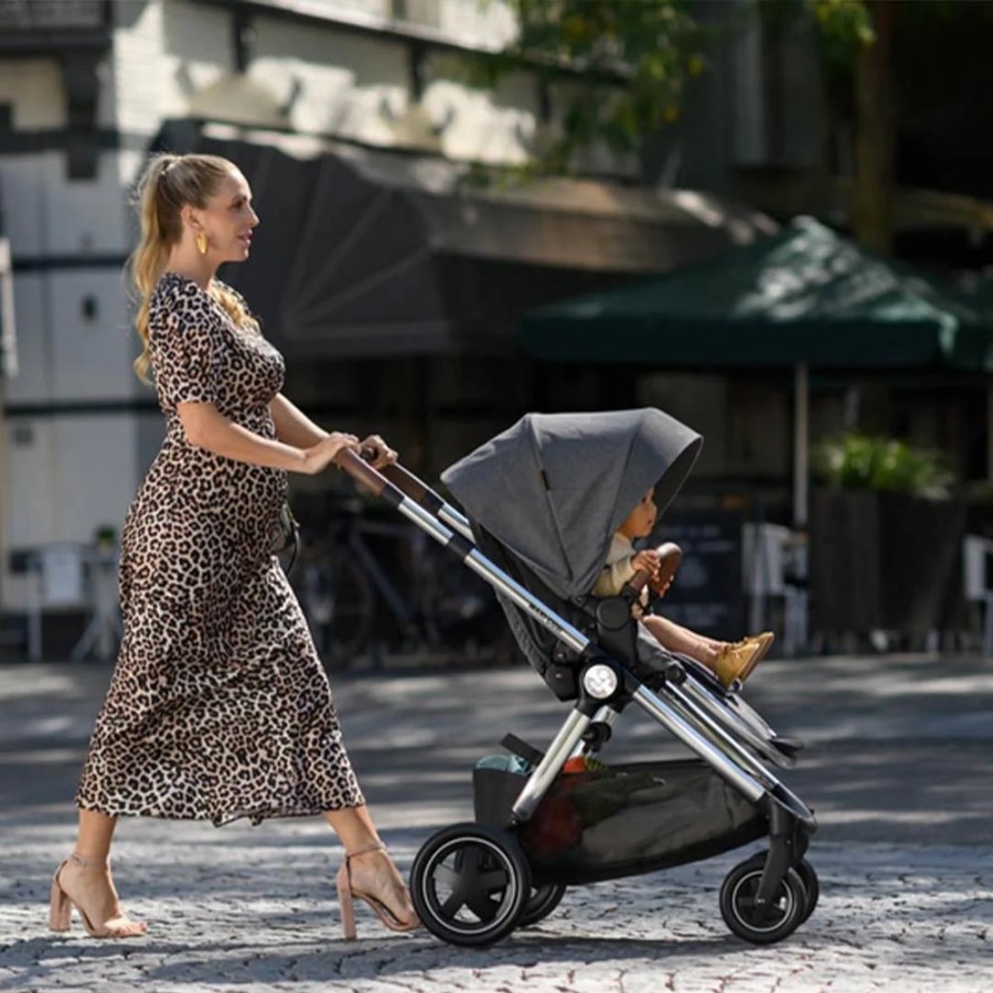 Prams & Pushchairs Maxi-Cosi | Maxi-Cosi Adorra Luxe Pebble 360 Pro + Base Travel System - Twillic Gr