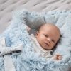 Nursery & Home Bizzi Growin Gifts | Luxuriously Soft Koochiwrap Blanket - Powder Blue | Millie & Ralph