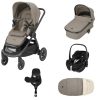 Prams & Pushchairs Maxi-Cosi | Maxi-Cosi Adorra Luxe Pebble 360 Pro + Base Travel System - Twillic Tr