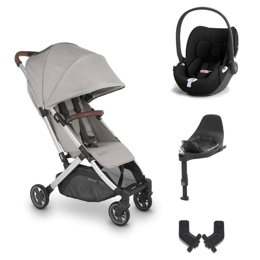 Prams & Pushchairs UPPAbaby | Uppababy Minu V2 Travel System Bundle With Cybex Cloud T - Stella