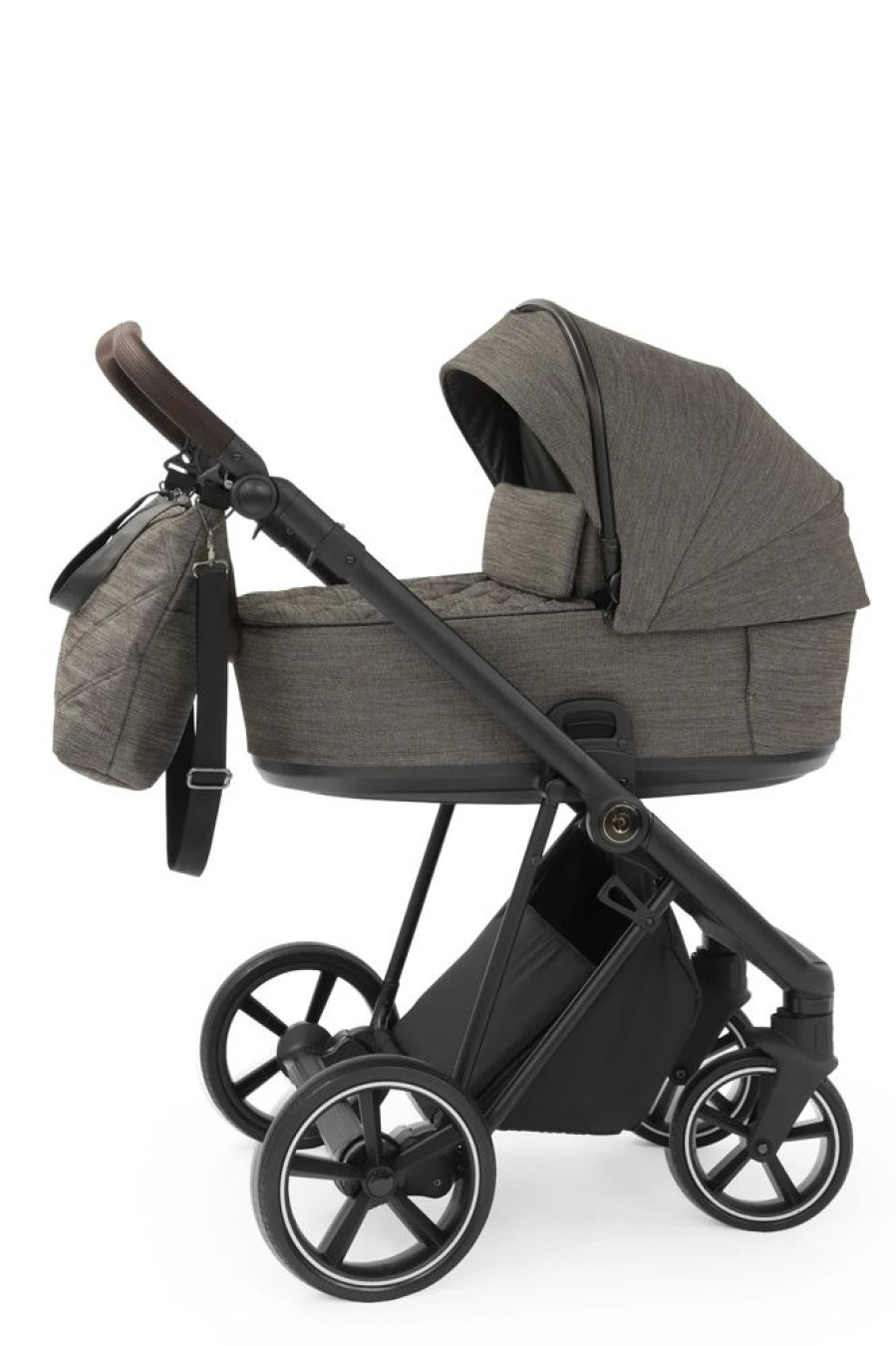 Prams & Pushchairs BabyStyle | Babystyle Prestige Vogue Bundle - Mountain Grey With Black Chassis & B