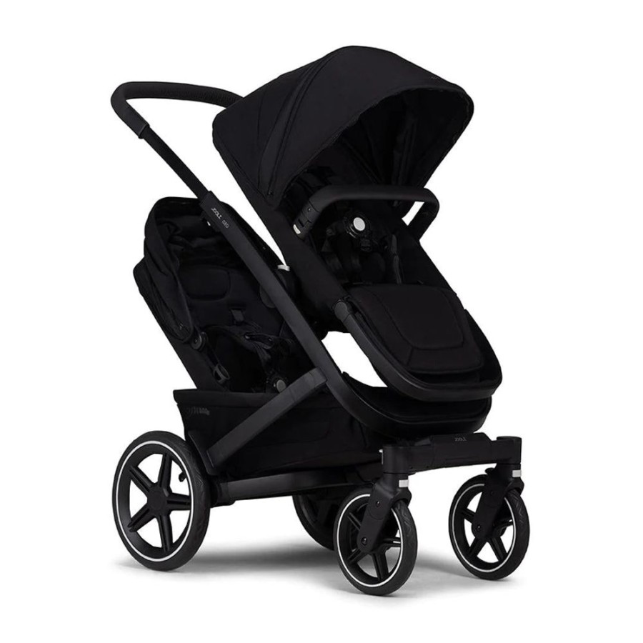 Prams & Pushchairs Joolz | Joolz Geo3 Twin Pushchair - Brilliant Black