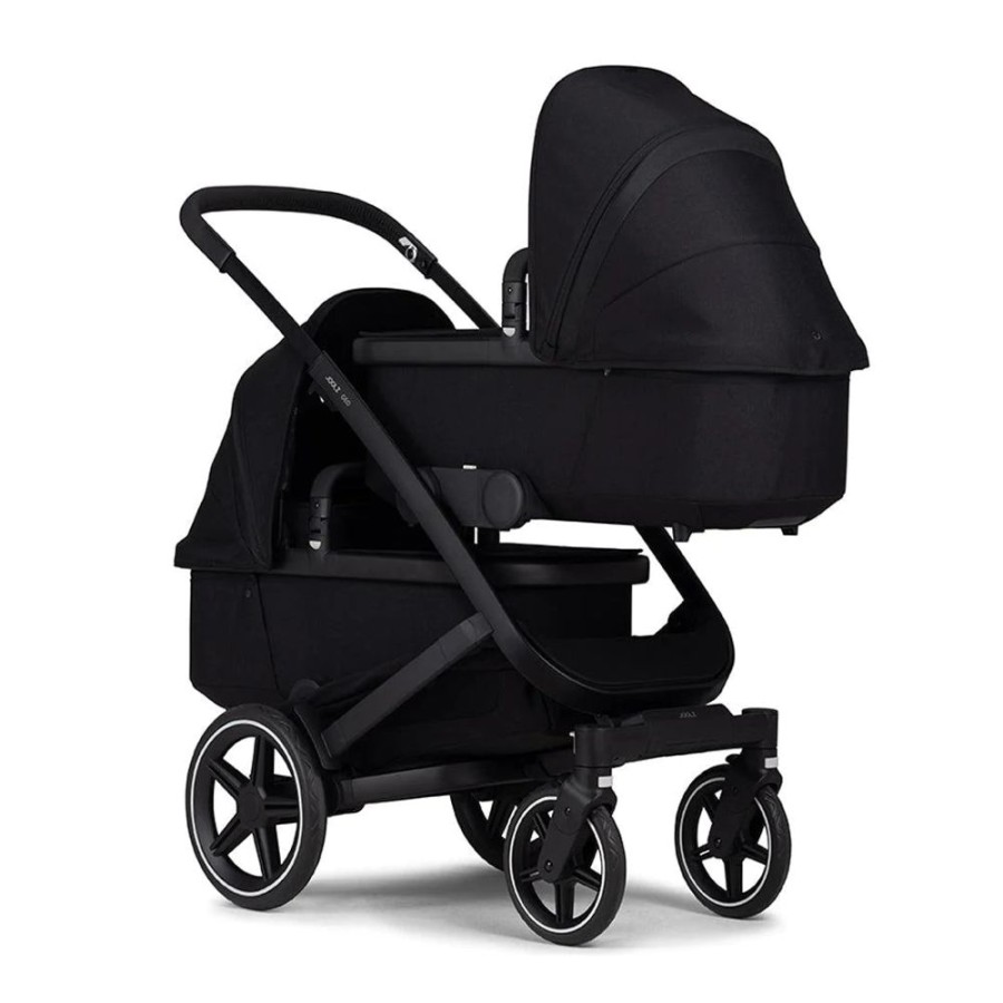 Prams & Pushchairs Joolz | Joolz Geo3 Twin Pushchair - Brilliant Black