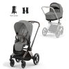 Prams & Pushchairs Cybex | Cybex Priam Pram Inc Lux Carrycot - Mirage Grey