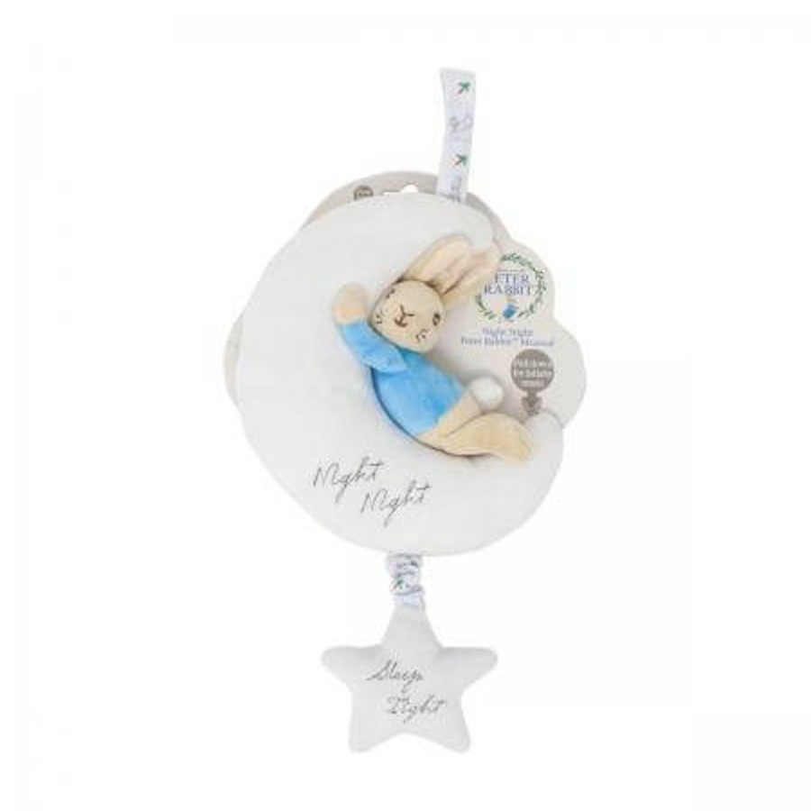 Nursery & Home Rainbow Designs Gifts | Peter Rabbit' Night Night Musical Pull Toy