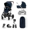 Prams & Pushchairs Cybex | Cybex Balios S Lux Essential Bundle - Ocean Blue