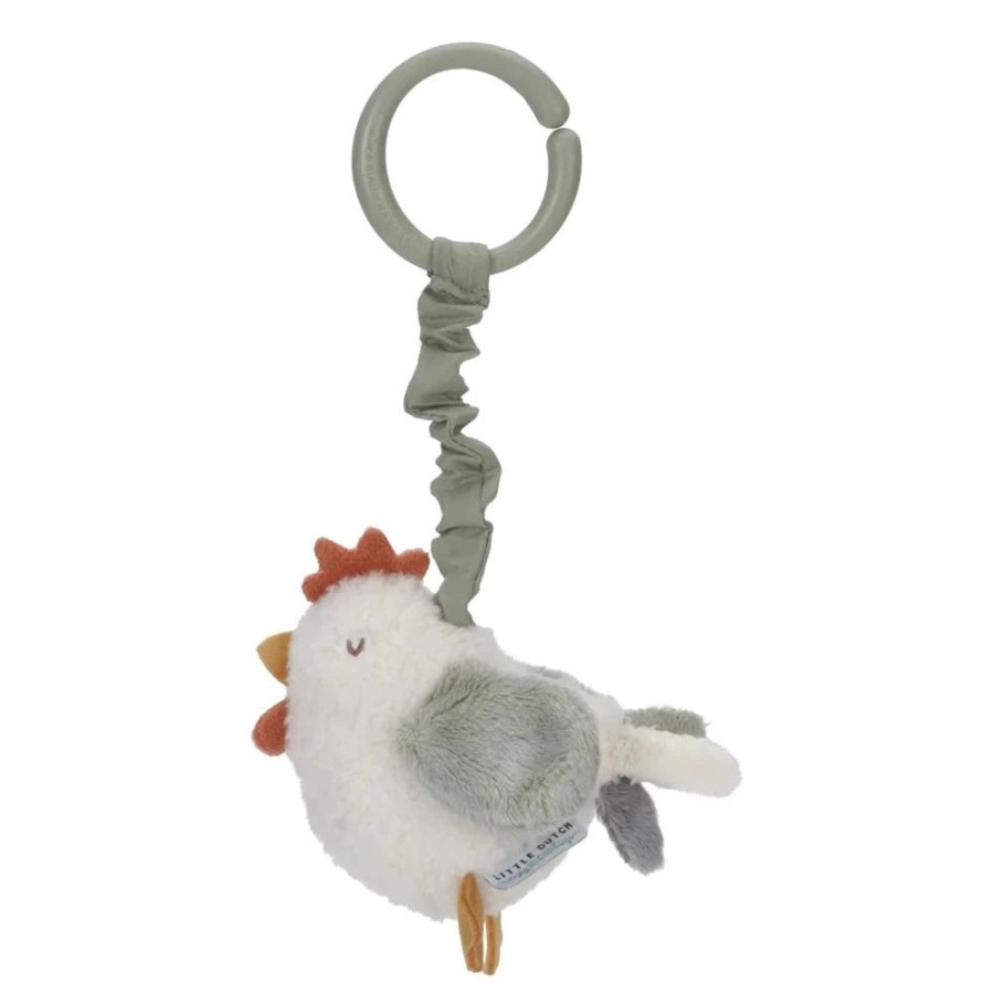 Nursery & Home Little Dutch Nursery Decor | Little Dutch Little Farm - Pull & Shake Chicken