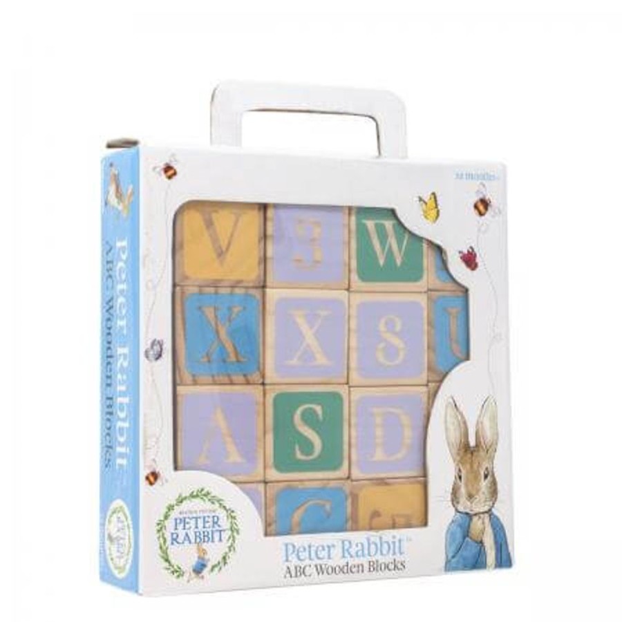 Nursery & Home Rainbow Designs Gifts | Peter Rabbit' Abc Wooden Blocks