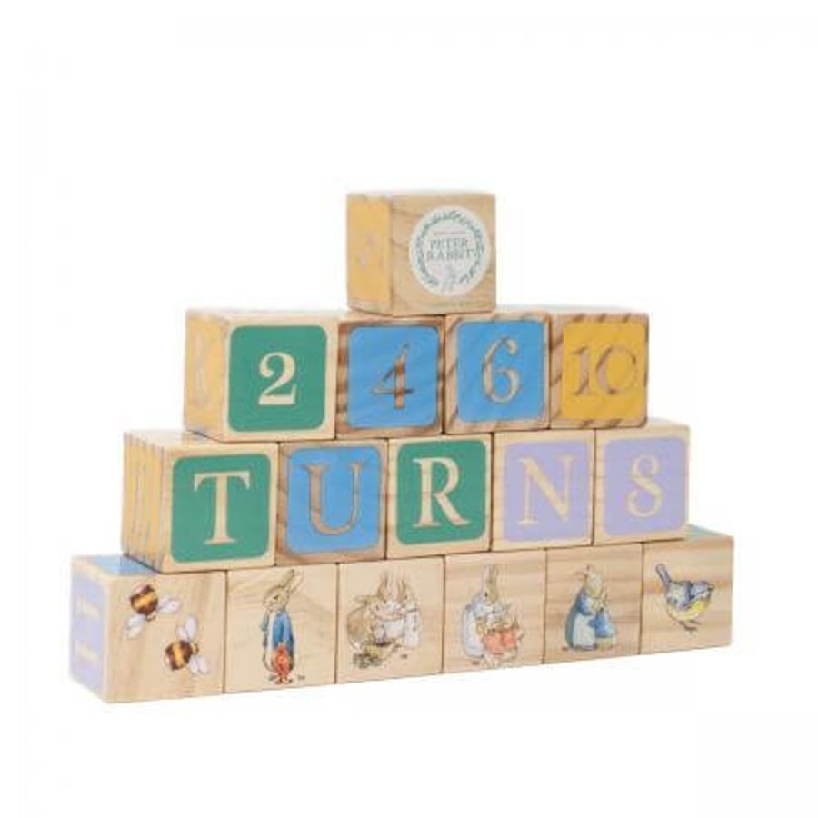 Nursery & Home Rainbow Designs Gifts | Peter Rabbit' Abc Wooden Blocks