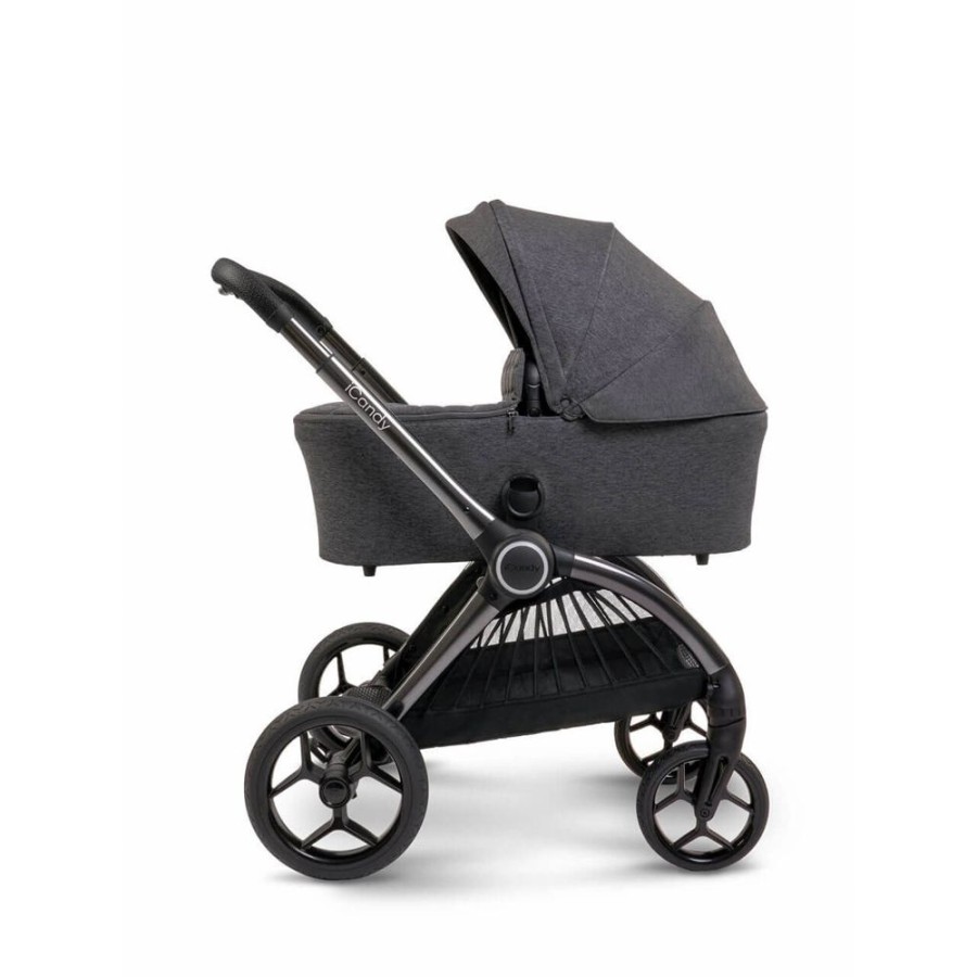 Prams & Pushchairs iCandy | Icandy Core Complete Bundle With Pebble 360 & Base - Dark Grey