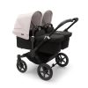 Prams & Pushchairs Bugaboo | Bugaboo Donkey 5 Twin Pushchair - Black/Misty White