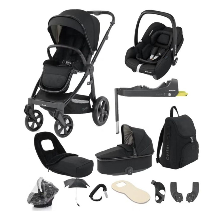 Prams & Pushchairs BabyStyle | Oyster 3 Ultimate 12 Pc Travel System Bundle With Maxi-Cosi Cabriofix