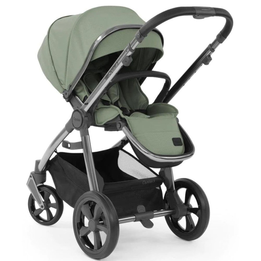 Prams & Pushchairs BabyStyle | Oyster 3 Stroller - Spearmint/Gun Metal