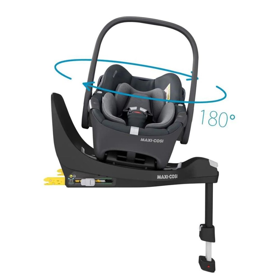 Prams & Pushchairs Millie & Ralph | Maxi-Cosi Pebble 360 I-Size Car Seat - Essential Graphite