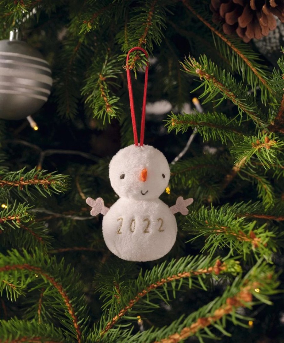 Nursery & Home Millie & Ralph Soft Toys | Mamas & Papas Snowman Christmas Tree Decoration