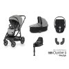 Prams & Pushchairs BabyStyle | Oyster 3 Essential 5 Pc Travel System Bundle With Cloud T Car Seat - O