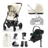 Prams & Pushchairs Cybex | Cybex Balios S Lux Comfort Bundle - Seashell Beige