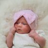 Clothing Millie & Ralph Hats | Pink Turban Hat With Bow