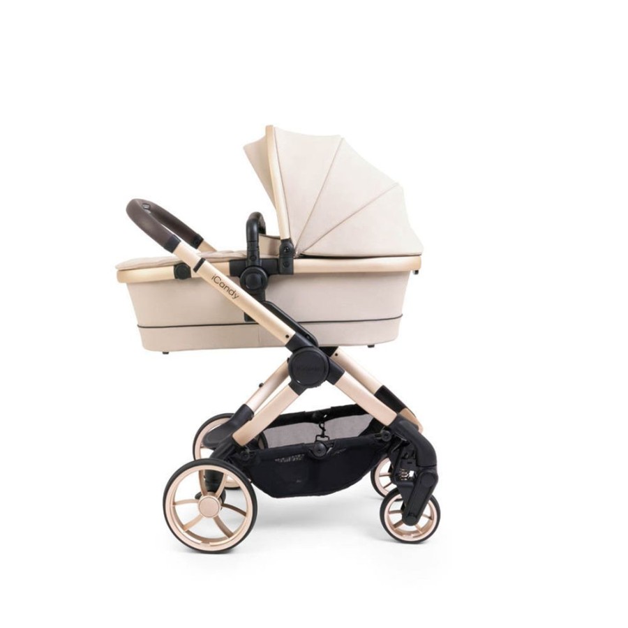 Prams & Pushchairs iCandy | Icandy Peach 7 Pushchair & Carrycot - Blonde/Biscotti