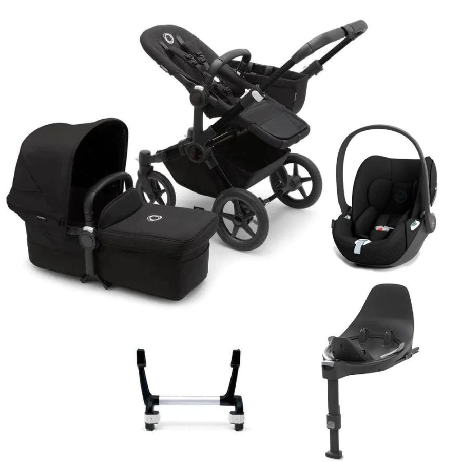 Prams & Pushchairs Bugaboo | Bugaboo Donkey 5 Mono Pushchair Travel System Bundle With Cloud T - Mi