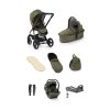 Prams & Pushchairs Egg2 | Egg 2 Luxury Travel Bundle With Shell I-Size Car Seat - Hunter Green