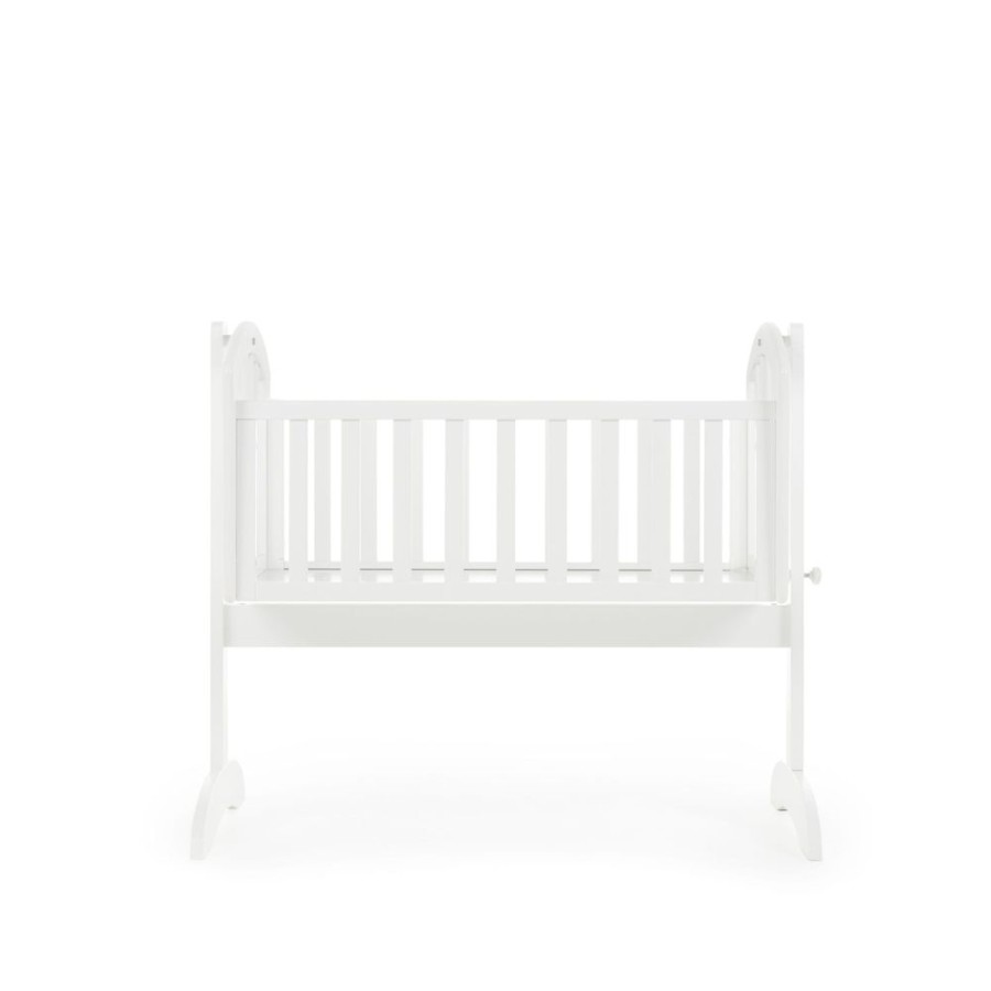 Nursery & Home Obaby Cots & Cotbeds | Obaby Sophie Swinging Crib - White