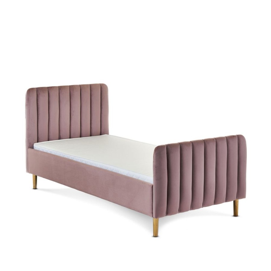 Nursery & Home Obaby Cots & Cotbeds | Obaby Gatsby Single Bed ‚Ai Velvet Pink