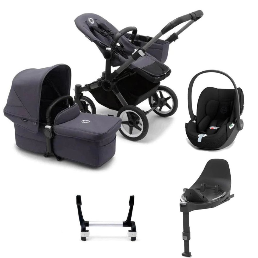 Prams & Pushchairs Bugaboo | Bugaboo Donkey 5 Mono Pushchair Travel System Bundle With Cloud T - St