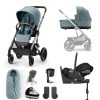 Prams & Pushchairs Cybex | Cybex Balios S Lux Luxury Cloud T Bundle - Sky Blue