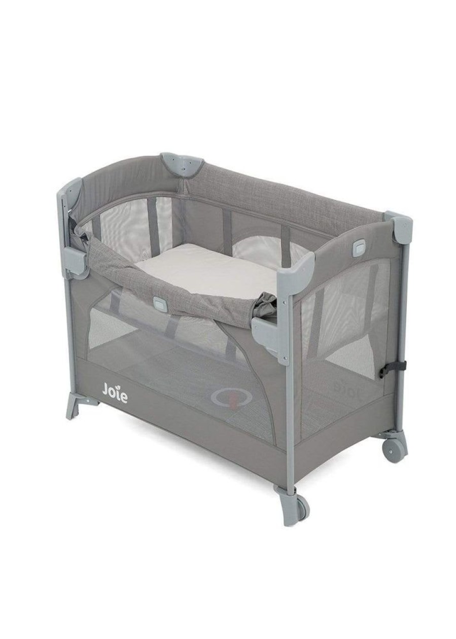 Nursery & Home Joie Baby Playtime | Joie Kubbie Sleep Travel Cot - Foggy Grey