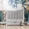 Nursery & Home Obaby Cots & Cotbeds | Obaby Stamford Space Saver Sleigh Cot - Warm Grey