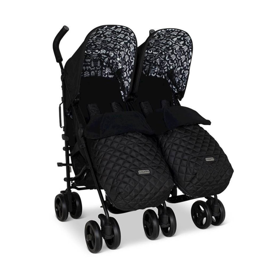 Prams & Pushchairs Cosatto | Cosatto Supa Dupa Twin Stroller - Silhouette