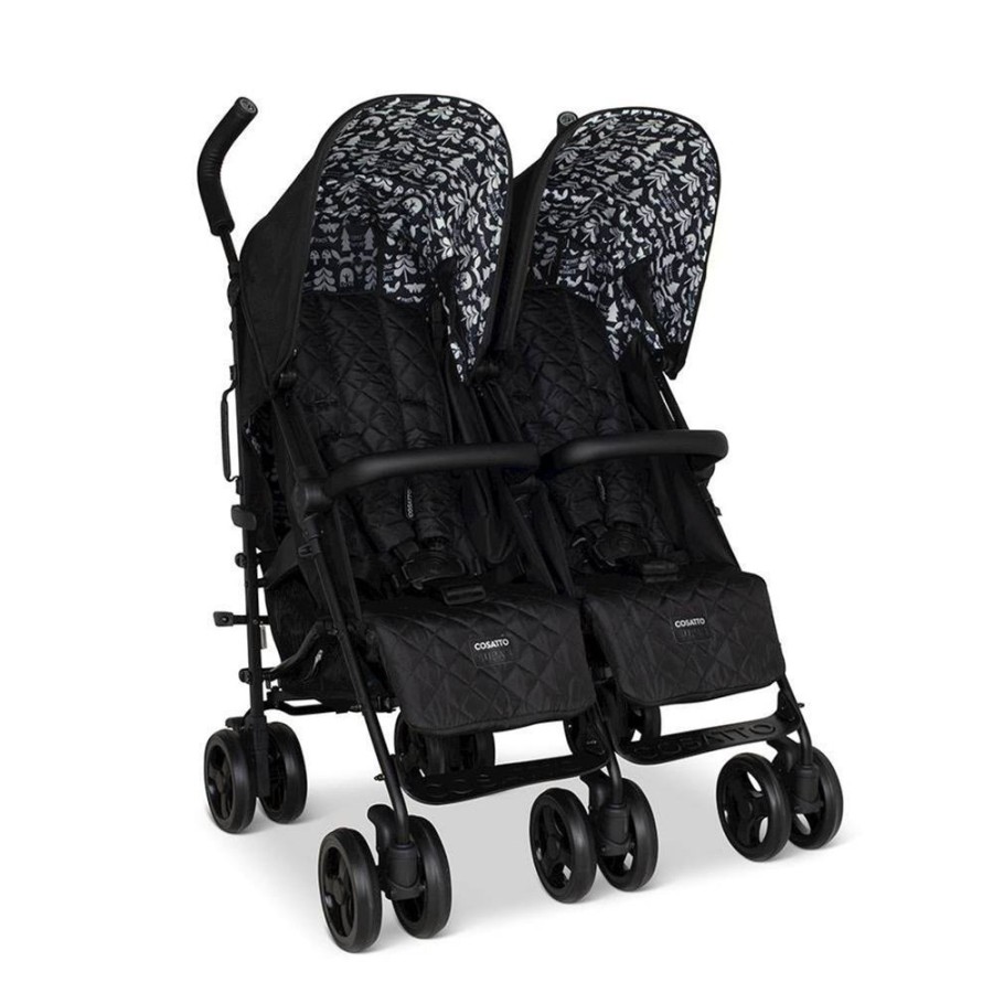 Prams & Pushchairs Cosatto | Cosatto Supa Dupa Twin Stroller - Silhouette