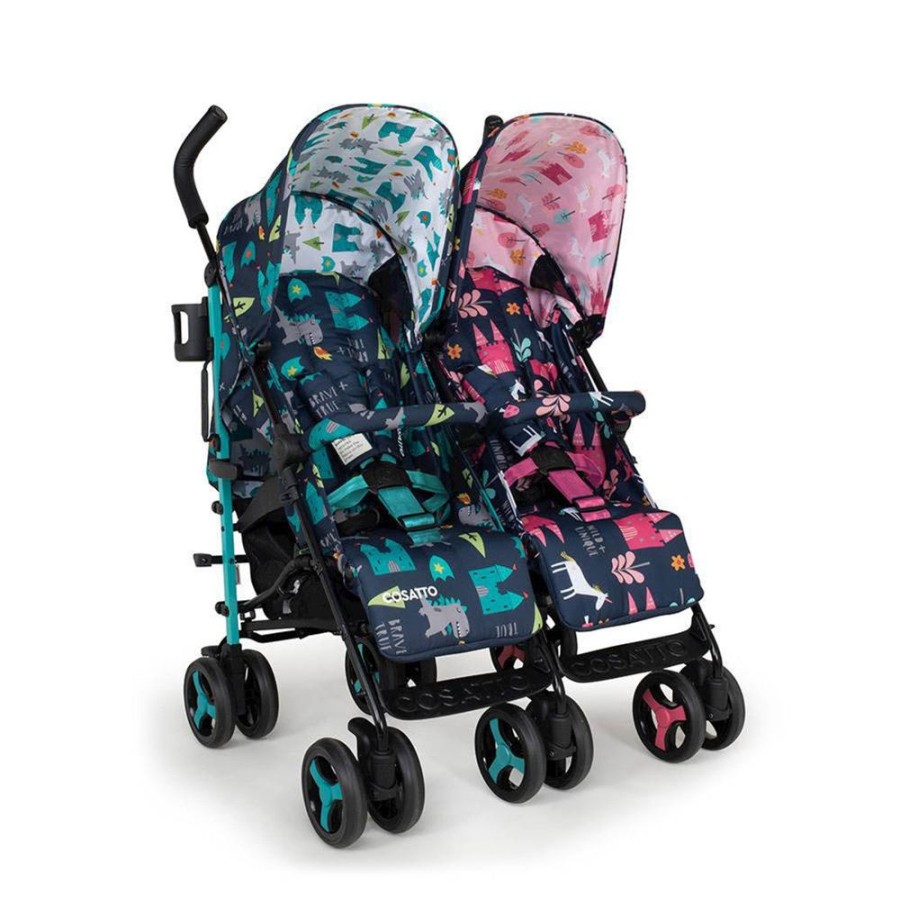 Prams & Pushchairs Cosatto | Cosatto Supa Dupa Twin Stroller - Fairy Tale