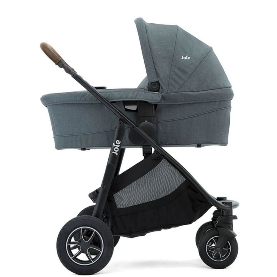 Prams & Pushchairs Joie | Joie Versatrax & Ramble Xl Carrycot Bundle - Lagoon