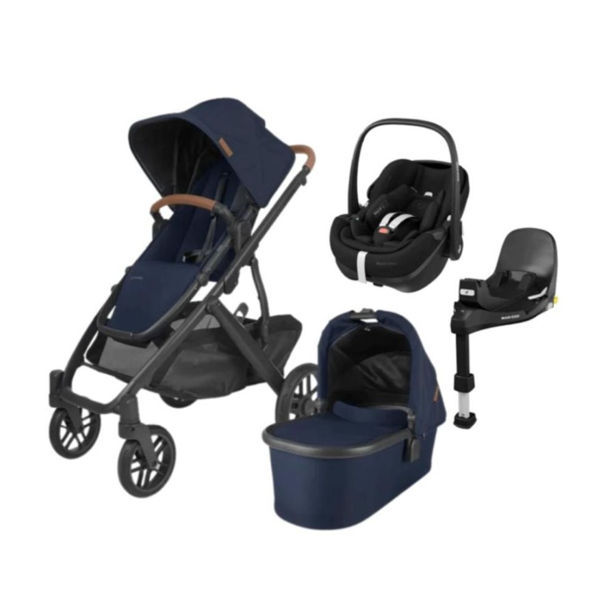 Prams & Pushchairs UPPAbaby | Uppababy Vista V2 Travel System With Maxi-Cosi Pebble 360 Pro - Noa