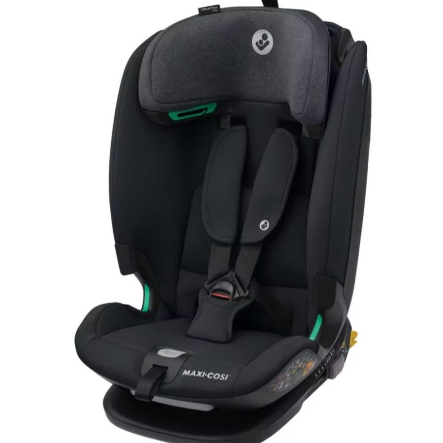 Prams & Pushchairs Millie & Ralph | Maxi-Cosi Titan Plus I-Size Car Seat - Authentic Black