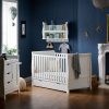 Nursery & Home Obaby 2 Piece Sets | Obaby Stamford Classic Sleigh 2Pc Nursery Furniture - White