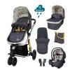 Prams & Pushchairs Cosatto | Cosatto Giggle 3 In 1 I-Size Accessories Bundle - Nature Trail