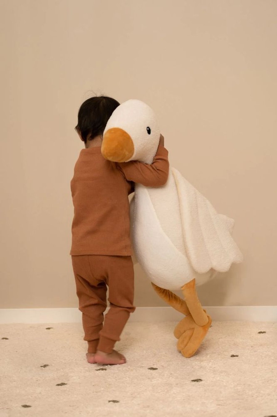 Nursery & Home Little Dutch Soft Toys | Little Dutch Xl Cuddly Goose - 60Cm