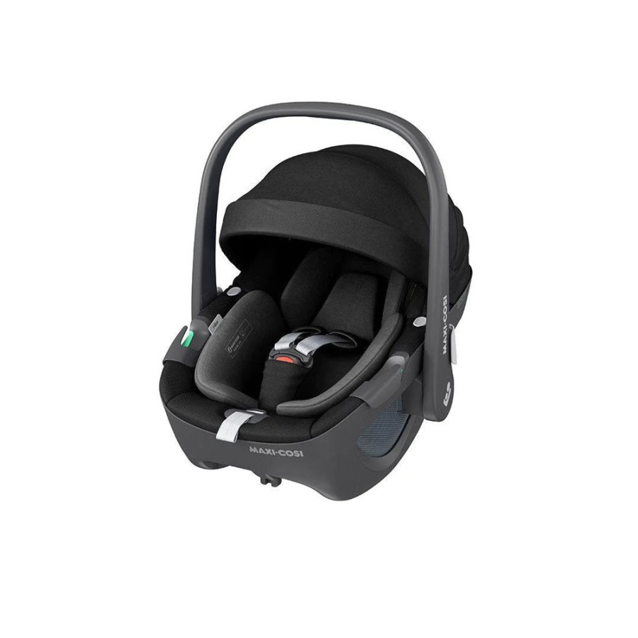 Prams & Pushchairs Millie & Ralph | Maxi-Cosi Pebble 360 I-Size Car Seat - Essential Black