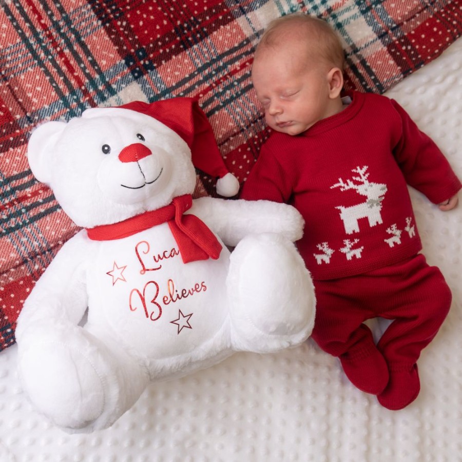 Personalised Millie & Ralph | Personalised Christmas Large Polar Bear