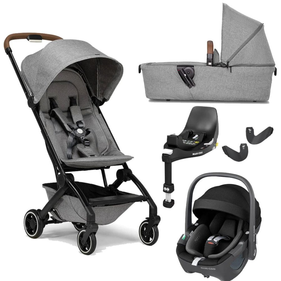 Prams & Pushchairs Joolz | Joolz Aer+ Pushchair & Pebble 360 Travel System - Delightful Grey