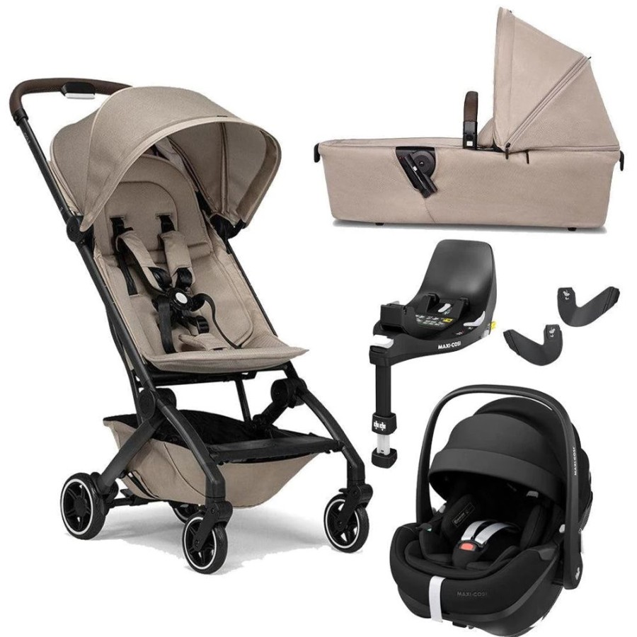 Prams & Pushchairs Joolz | Joolz Aer+ Pushchair & Pebble 360 Pro Travel System - Lovely Taupe